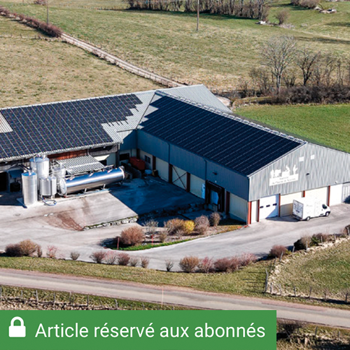 Pour la coopérative, la question de l’utilisation de la ressource locale se pose. Un paramètre pris en compte dans le mix énergétique retenu. © Fruitière du plateau de Nozeroy