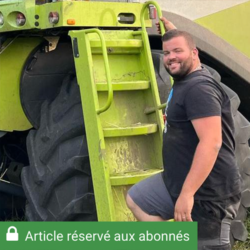 Benjamin Gobert est confiant en l’avenir de son métier pour lequel il juge les nouvelles technologies génétiques et numériques « prometteuses ». Photo DR