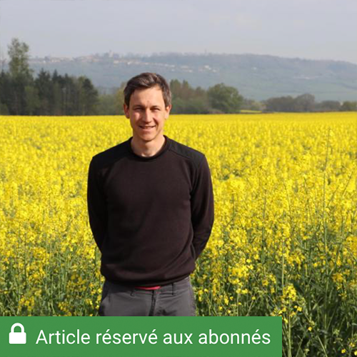 Pour Julien Genay, «il faut recréer des synergies, et anticiper l’agriculture de demain». © Photo DR