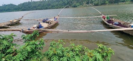 Pêche sur le lac Kivu. © Photo DR