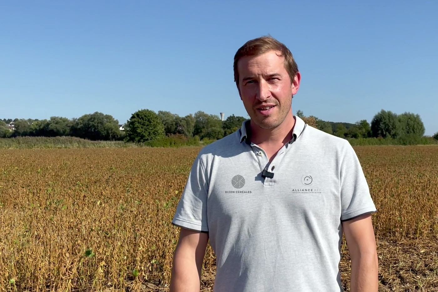 Ludovic Bourgeois, conseiller performance Grandes Cultures à la coopérative Dijon Céréales.